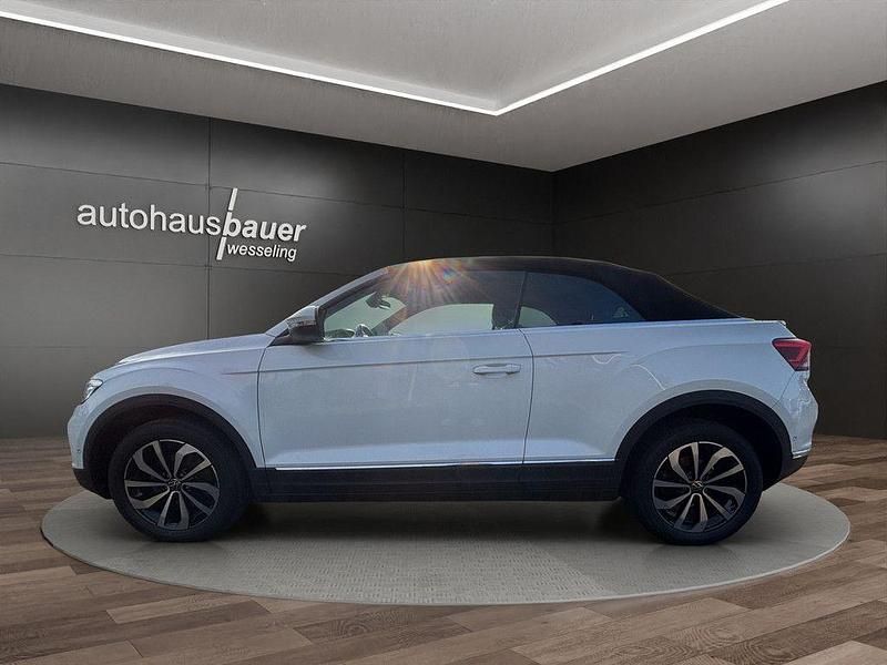 Gebraucht VW T-Roc Cabriolet Style 150 PS (110 kW) 2022 Pure white Cabrio