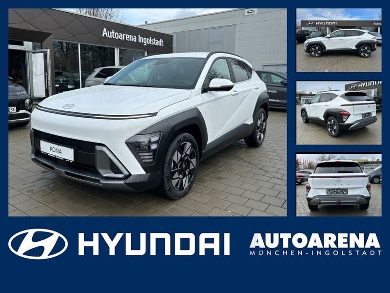 Atlas white / sol Gebraucht 2025 Hyundai Kona Trend SUV | 29.975 € (Fairer Preis) - Bild 1/4