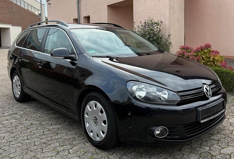Gebraucht VW Golf VI 122 PS (89 kW) 2010 Schwarz Kleinwagen
