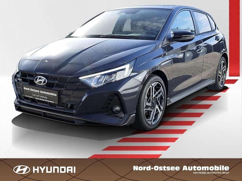 Schwarz Neu 2025 Hyundai i20 N Line Limousine | 24.980 € (Fairer Preis) - Bild 1/4