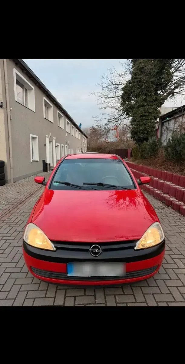 Gebraucht Opel Corsa 90 PS (66 kW) 2001 Rot Kleinwagen