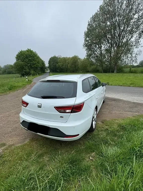 Brugt Seat Leon ST FR 184 HK (135 kW) 2016 Hvid Stationcar