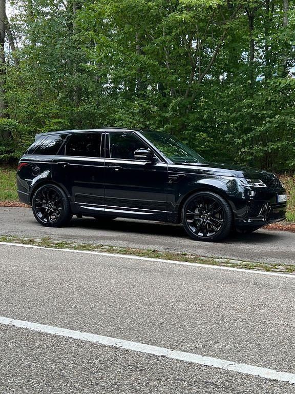 Schwarz Gebraucht 2022 Land Rover Range Rover Sport HSE Dynamic SUV | 68.500 € (Teuer) - Bild 1/4