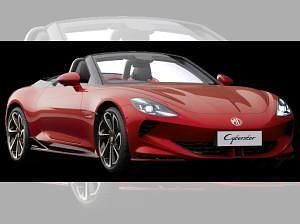 Neu MG Cyberster 375 kW (510 PS) 2025 Silber Cabrio