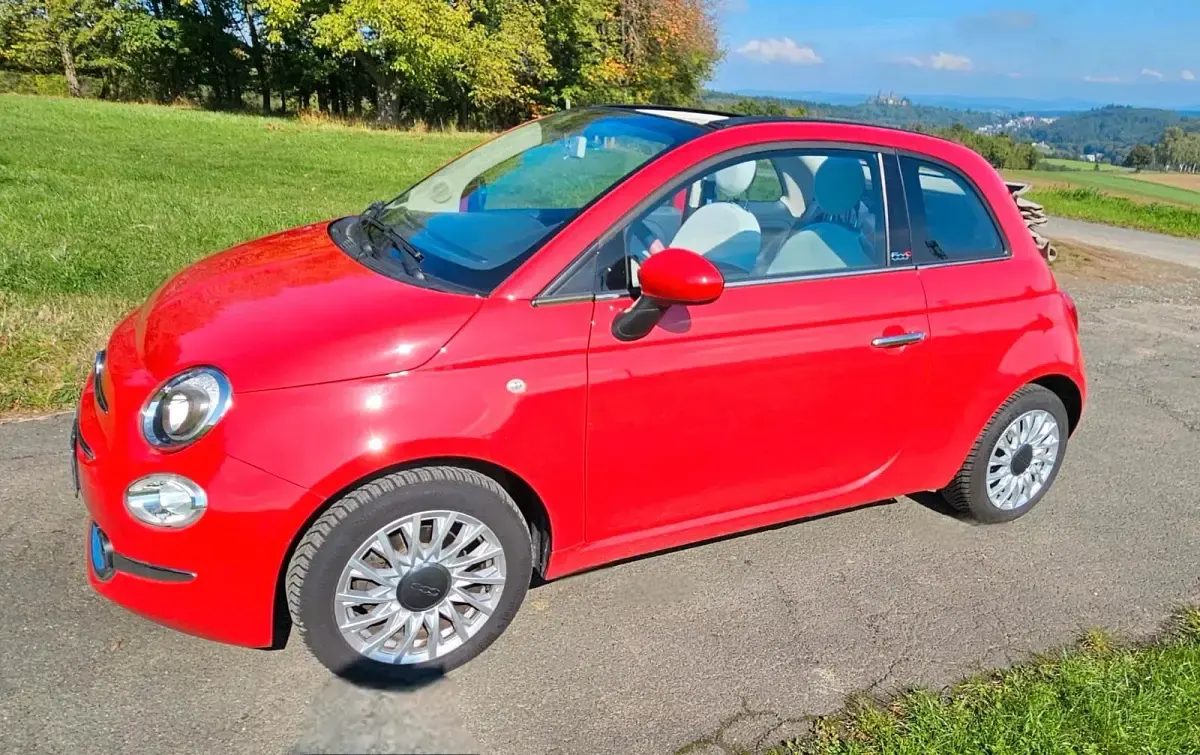 Gebraucht Fiat 500C Lounge 69 PS (50 kW) 2015 Rot Cabrio