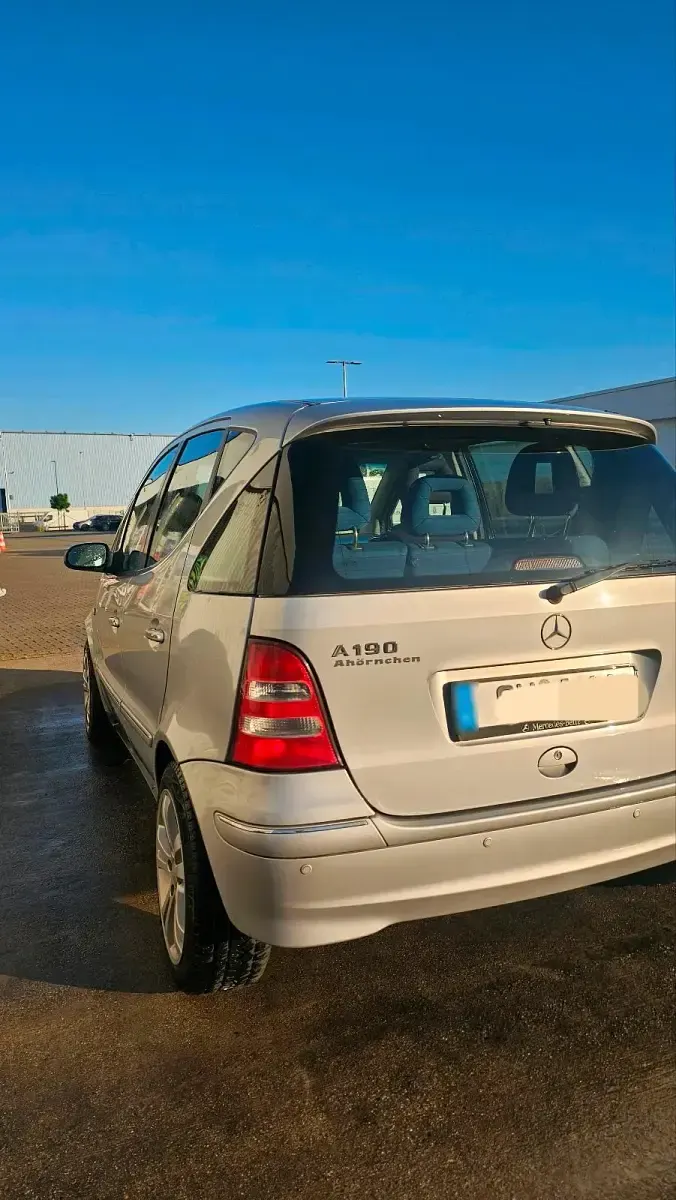 Gebraucht Mercedes A190 2002 Silber Kleinwagen