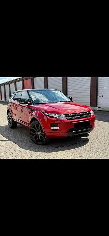 Rot Gebraucht 2013 Land Rover Range Rover evoque SUV | 8.299 € (Superpreis) - Bild 1/4