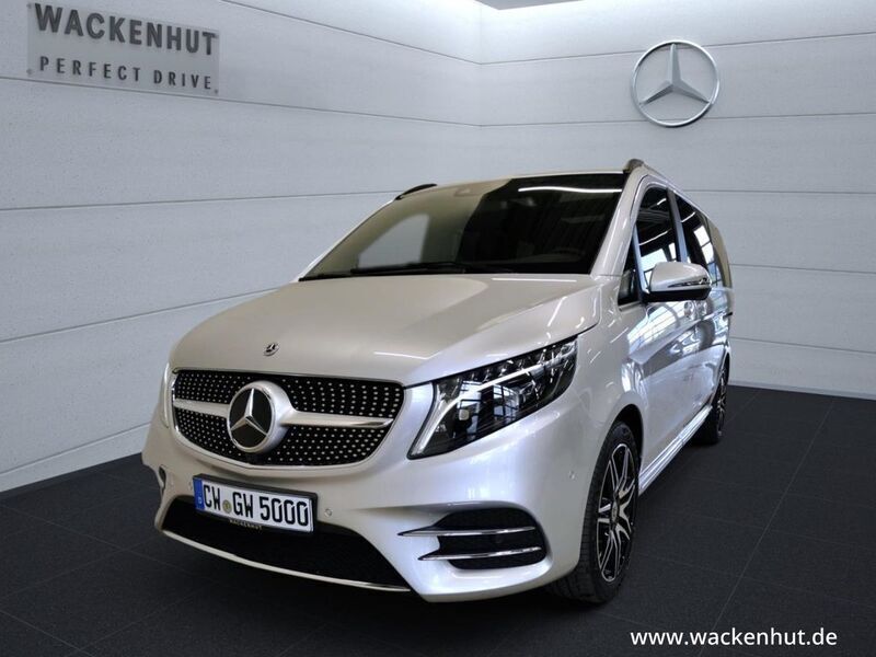 Brillantsilber metallic Gebraucht 2023 Mercedes V250 Exclusive Van / Kleinbus | 69.960 € (Teuer) - Bild 1/4