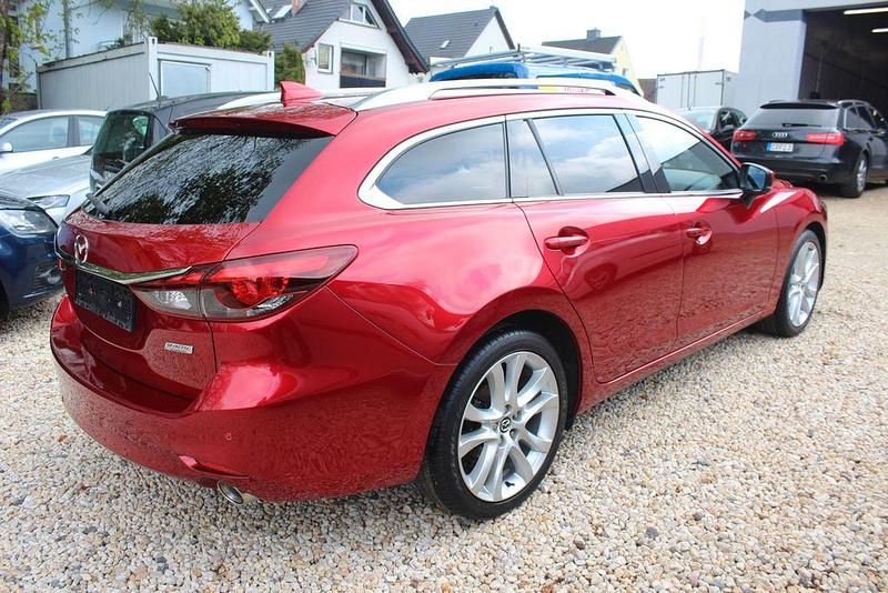 Gebraucht Mazda 6 Sports-Line 184 PS (135 kW) 2018 Rot Kombi