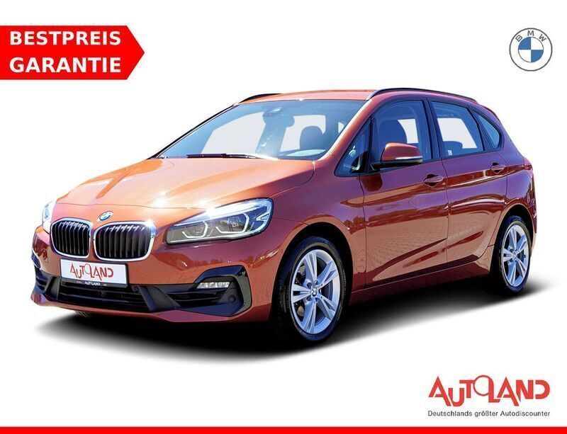 Rot Gebraucht 2020 BMW 218 Active Tourer Advantage Van / Kleinbus | 23.950 € (Teuer) - Bild 1/4