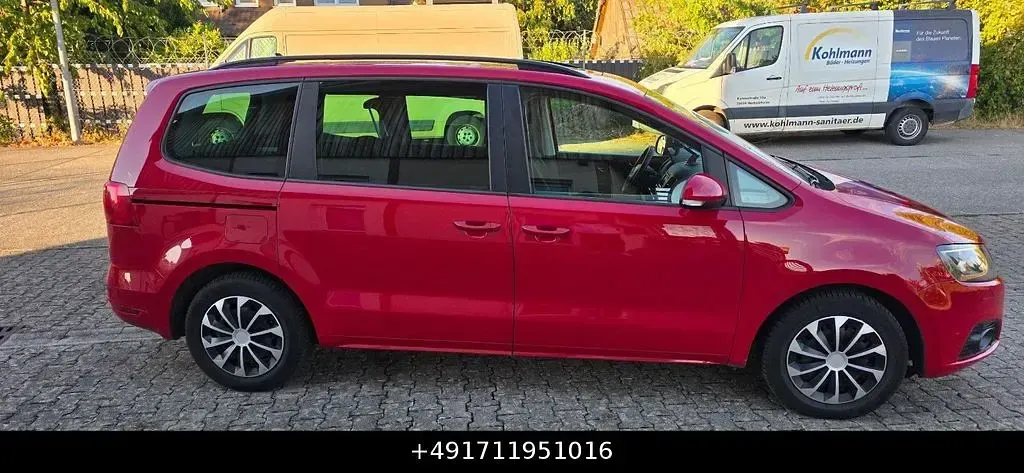Gebraucht Seat Alhambra Style 140 PS (102 kW) 2011 Rot Van / Kleinbus