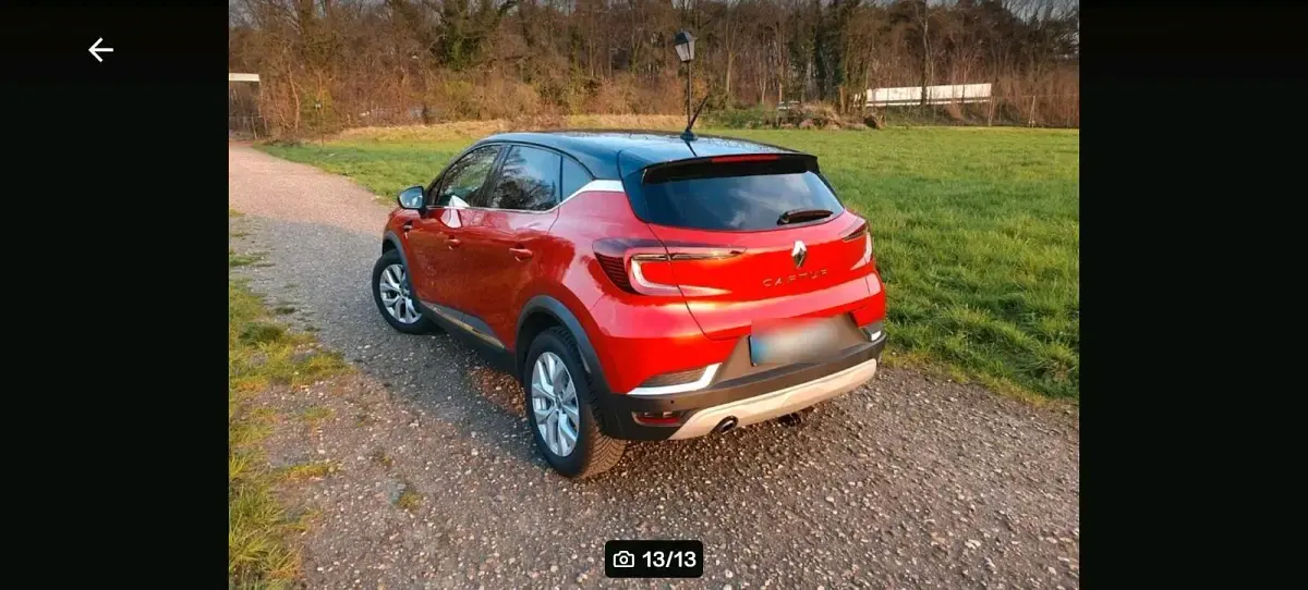 Gebraucht Renault Captur 140 PS (102 kW) 2021 Orange SUV