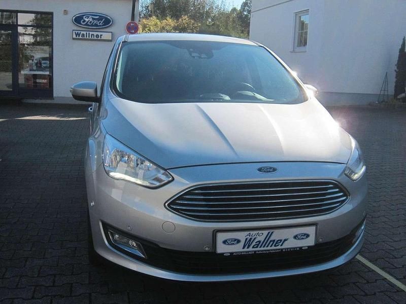 Silber Gebraucht 2018 Ford C-MAX Titanium Van / Kleinbus | 10.690 € (Fairer Preis) - Bild 1/4