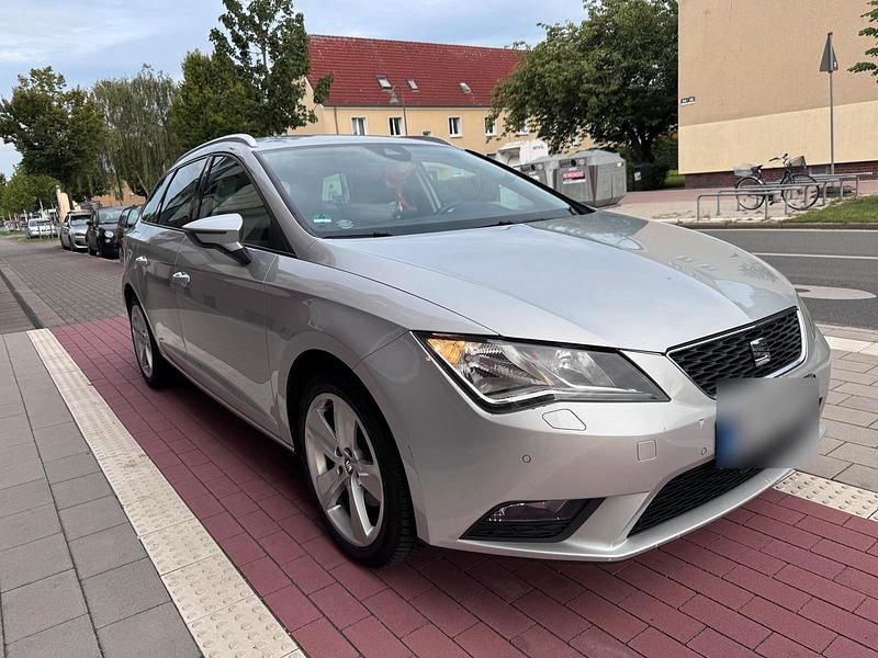 Usata Seat Leon 110 CV (80 kW) 2016 Argento Station wagon