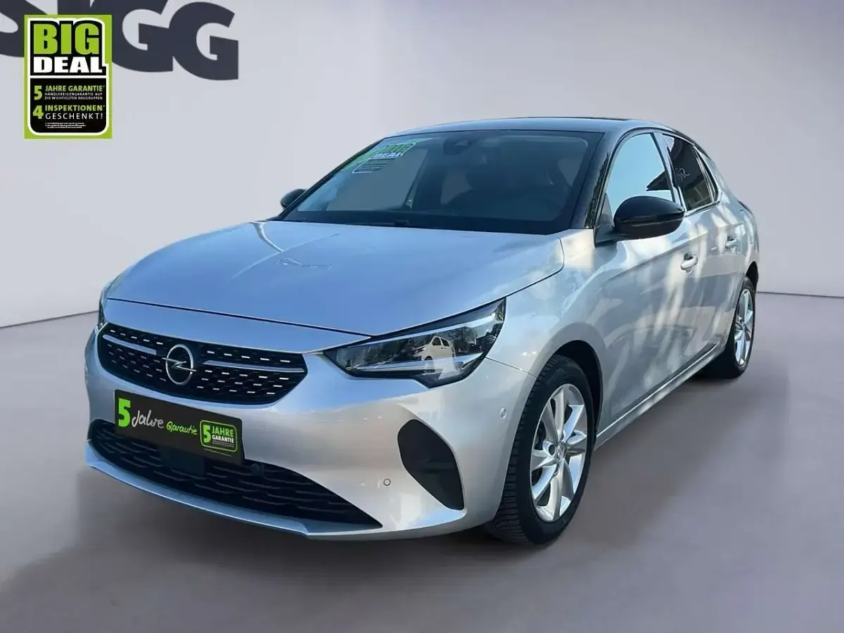 Gebraucht Opel Corsa Elegance 101 PS (74 kW) 2022 Aluminium silber Kleinwagen