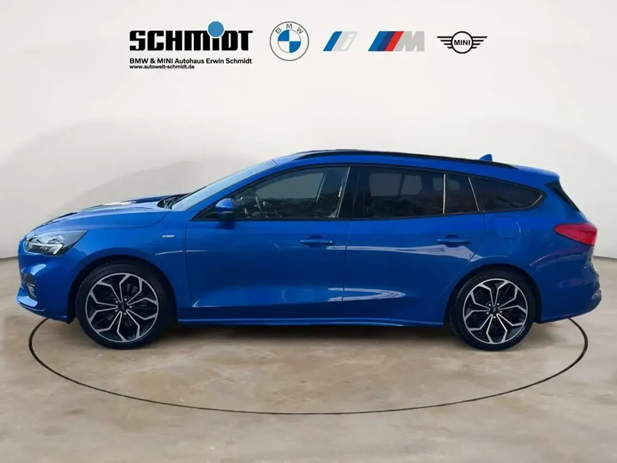 Usata Ford Focus ST-Line 182 CV (133 kW) 2019 Blu Station wagon