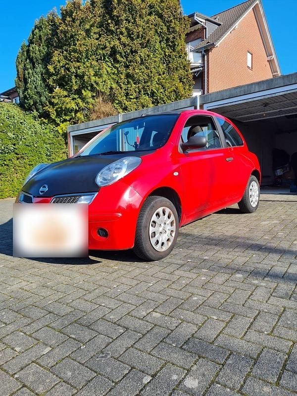 Gebraucht Nissan Micra 65 PS (47 kW) 2009 Rot Kleinwagen