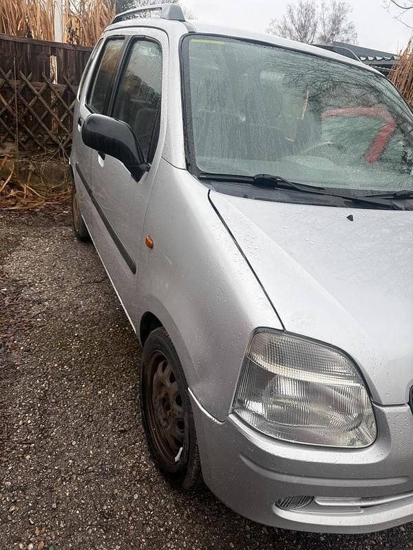 Gebraucht Opel Agila 60 PS (44 kW) 2002 Grau Van / Kleinbus