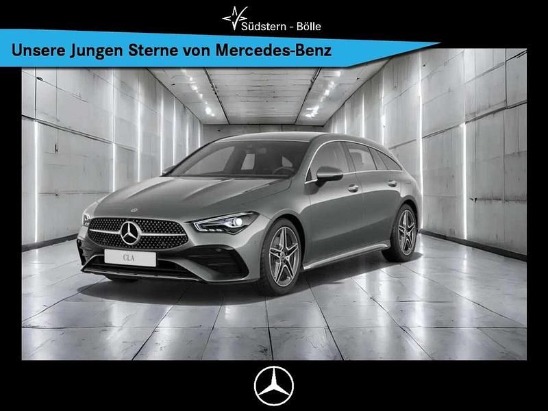 Metalliclack mountaingrau (metallic) Gebraucht 2024 Mercedes 220 AMG Kombi | 32.499 € (Fairer Preis) - Bild 1/4