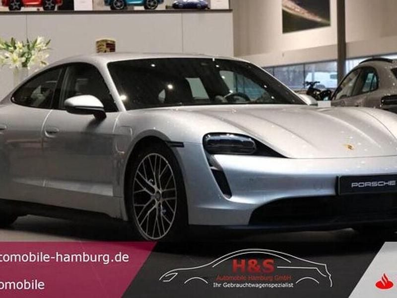 Gebraucht Porsche Taycan Sport 350 kW (476 PS) 2021 Dolomitsilber Kombi