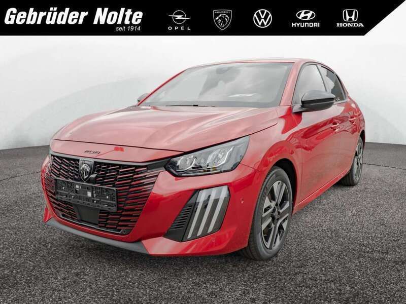 Rot / Neu 2025 Peugeot 208 Allure Kleinwagen | 22.490 € (Etwas zu teuer) - Bild 1/4