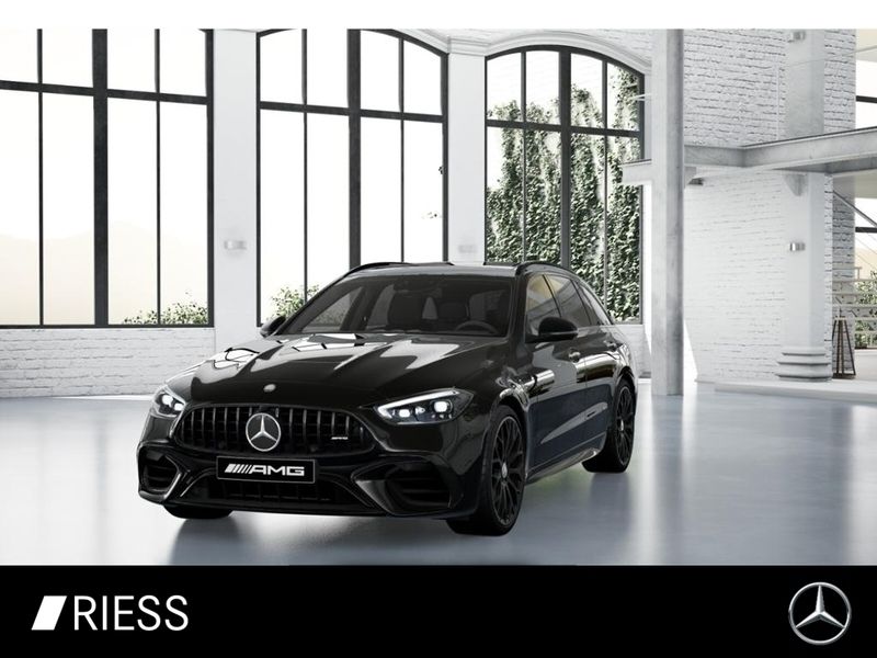 Schwarz Gebraucht 2023 Mercedes C63 AMG AMG Kombi | 85.900 € (Teuer) - Bild 1/4