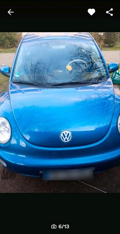 Brugt VW Beetle 2001 Blå Hatchback