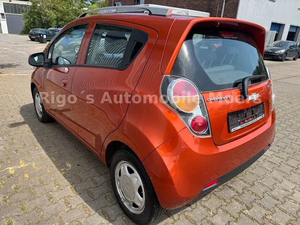 Gebraucht Chevrolet Spark LS 82 PS (60 kW) 2010 Orange Kleinwagen