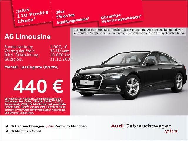 Gebraucht Audi A6 Sport 265 PS (194 kW) 2023 Mythosschwarz metallic Limousine