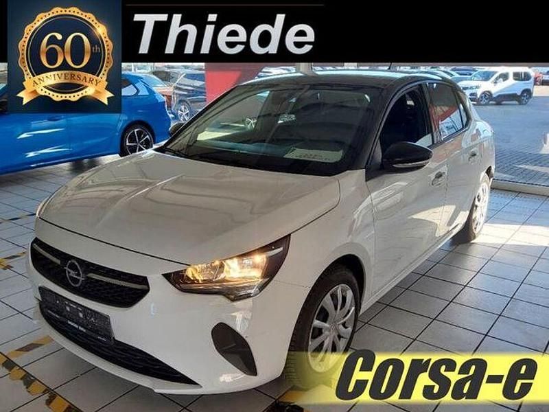 Jadeweiss, dach schwarz Gebraucht 2022 Opel Corsa-e Edition Kleinwagen | 13.320 € (Superpreis) - Bild 1/3