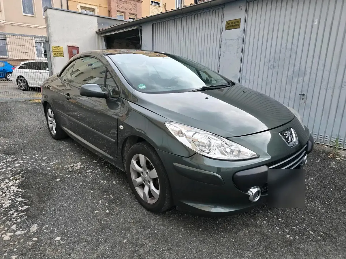 Gebraucht Peugeot 307 CC 136 PS (100 kW) 2005 Grün Cabrio