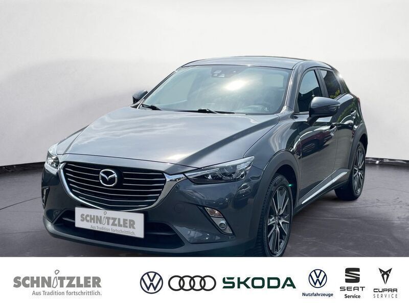 Grau Gebraucht 2017 Mazda CX-3 Sports-Line SUV | 15.950 € (Fairer Preis) - Bild 1/4