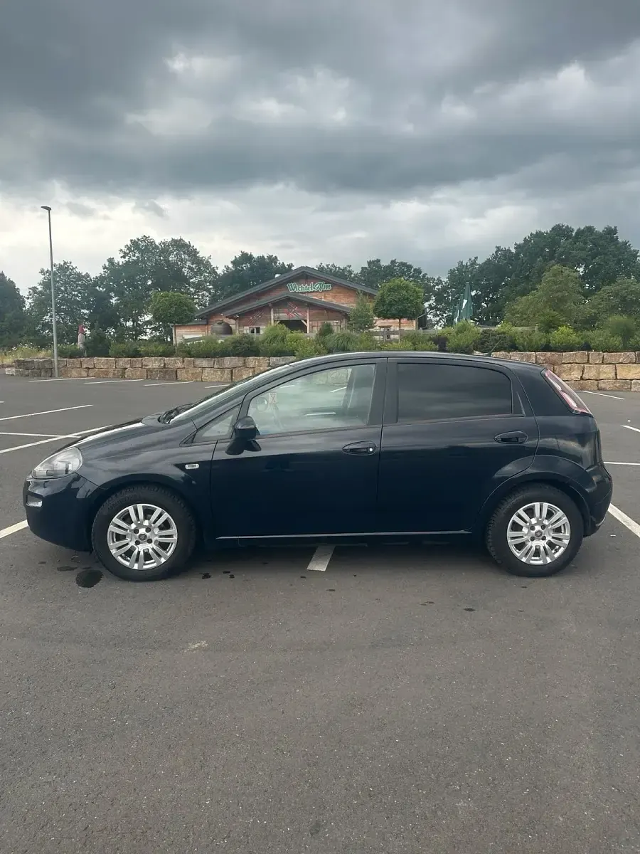 Gebraucht Fiat Punto 89 PS (65 kW) 2013 Blau Kleinwagen