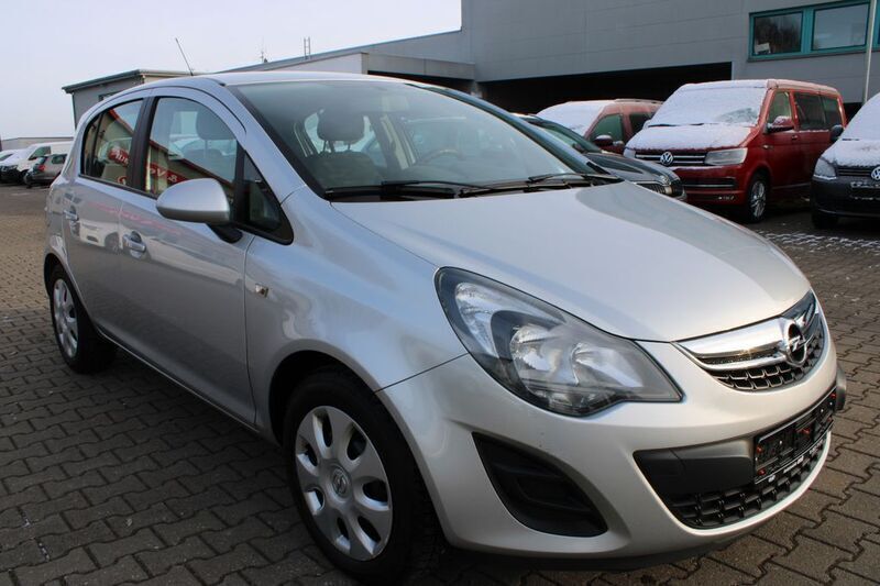 Gebraucht Opel Corsa Edition 75 PS (55 kW) 2015 Silber Kleinwagen