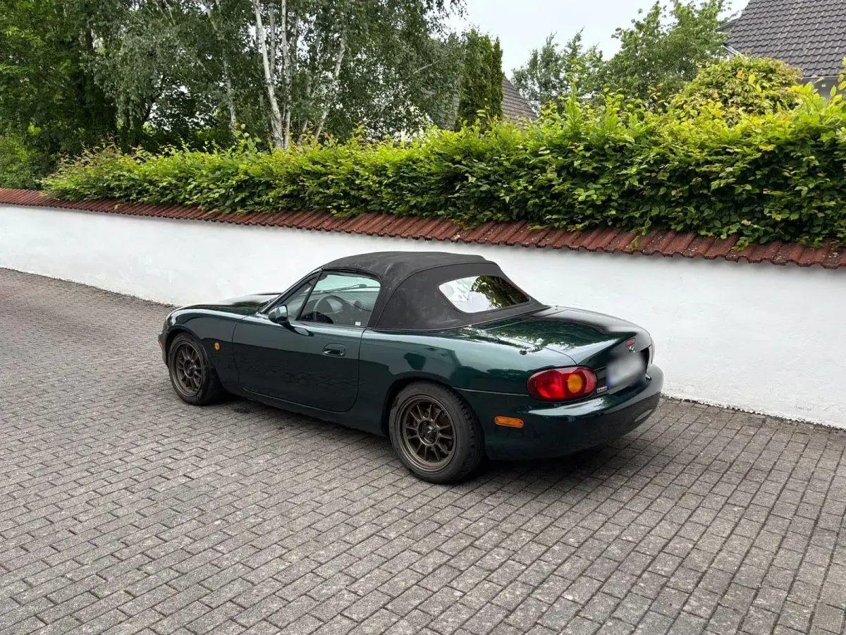 Gebraucht Mazda MX5 110 PS (80 kW) 1999 Grün Cabrio