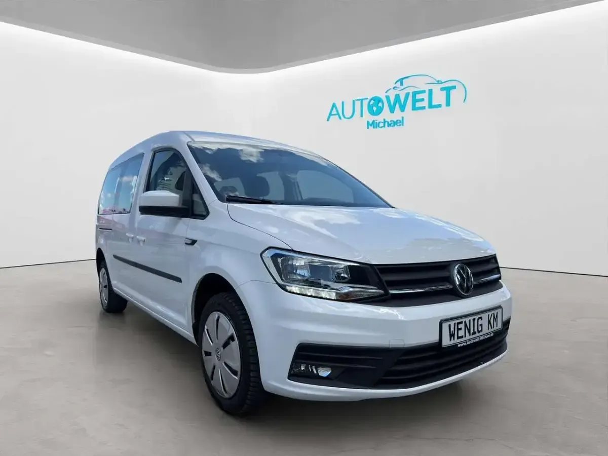 Gebraucht VW Caddy Maxi 131 PS (96 kW) 2020 Candyweiss Van / Kleinbus