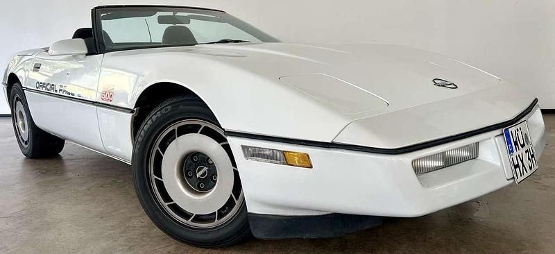 Weiß Gebraucht 1986 Corvette C4 Cabrio | 16.790 € - Bild 1/4
