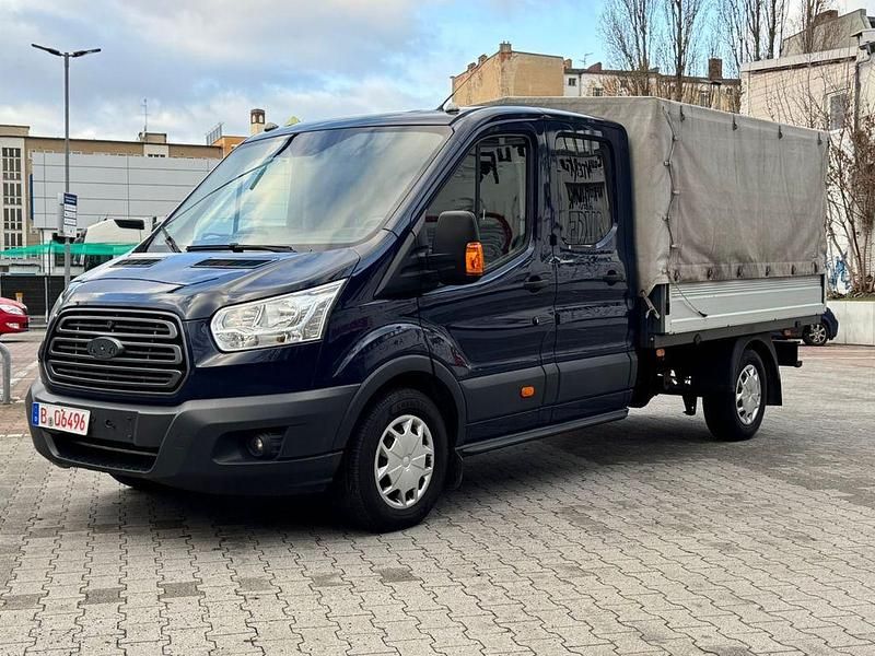 Blau Gebraucht 2017 Ford Transit Trend Van / Kleinbus | 9.550 € (Superpreis) - Bild 1/4