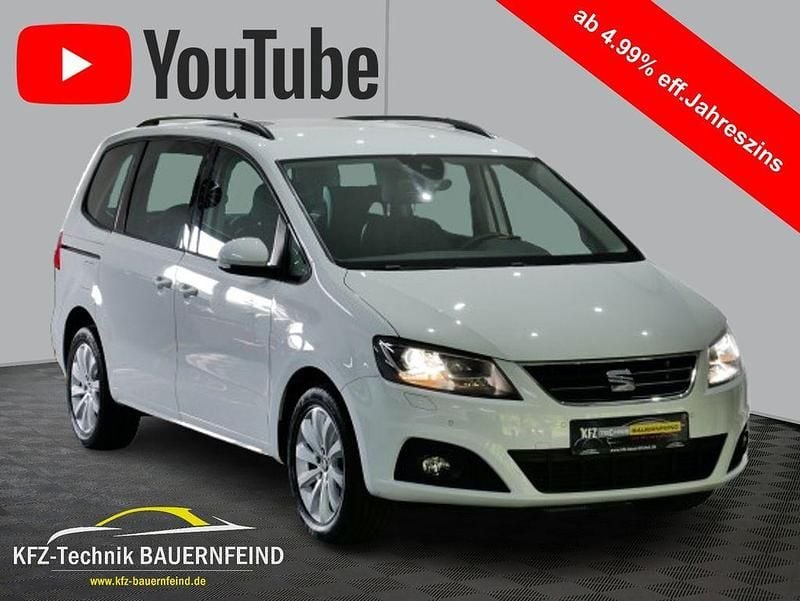 Gebraucht Seat Alhambra Style 150 PS (110 kW) 2017 Weiß Van / Kleinbus