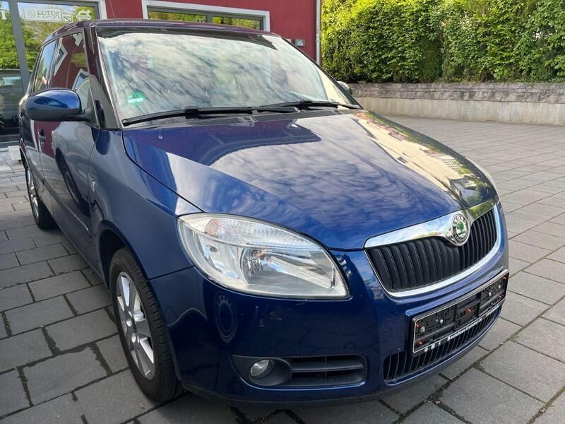 Blau Gebraucht 2008 Skoda Fabia Ambiente Kleinwagen | 2.900 € (Fairer Preis) - Bild 1/4