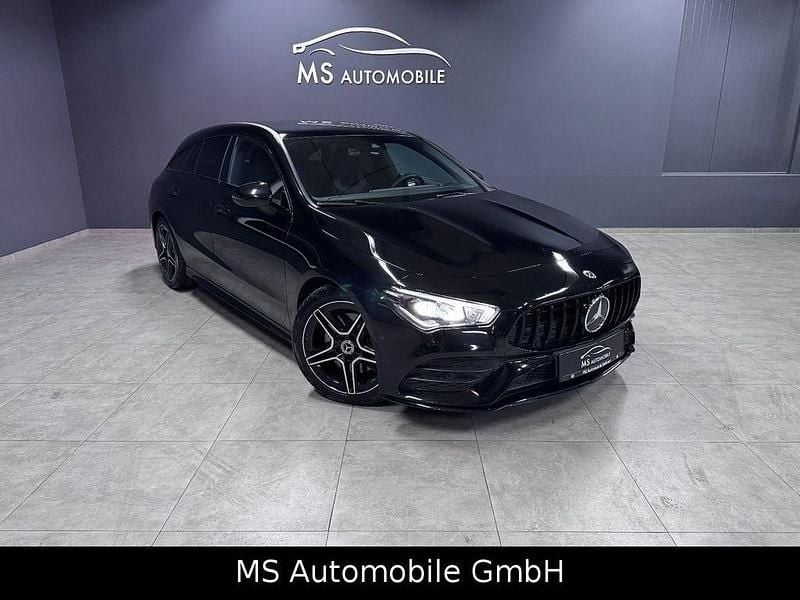 Schwarz Gebraucht 2019 Mercedes CLA220 AMG line Limousine | 24.990 € (Guter Preis) - Bild 1/4