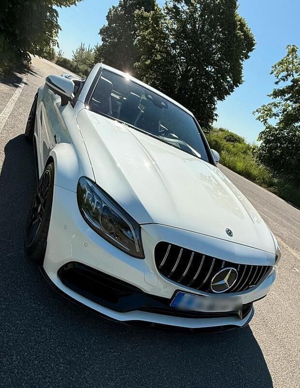 Weiß Gebraucht 2019 Mercedes C63S AMG AMG Cabrio | 78.000 € - Bild 1/4