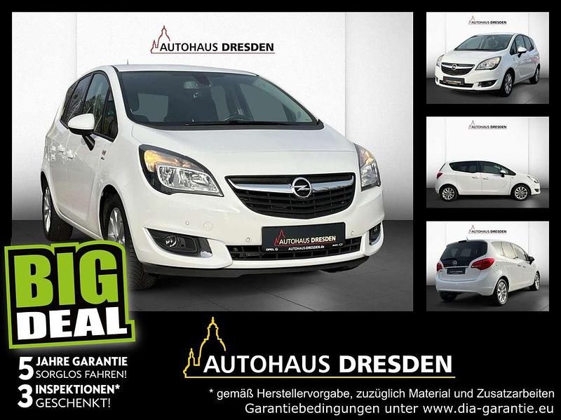 Schneeweiss Gebraucht 2017 Opel Meriva drive Van / Kleinbus | 9.990 € (Fairer Preis) - Bild 1/4