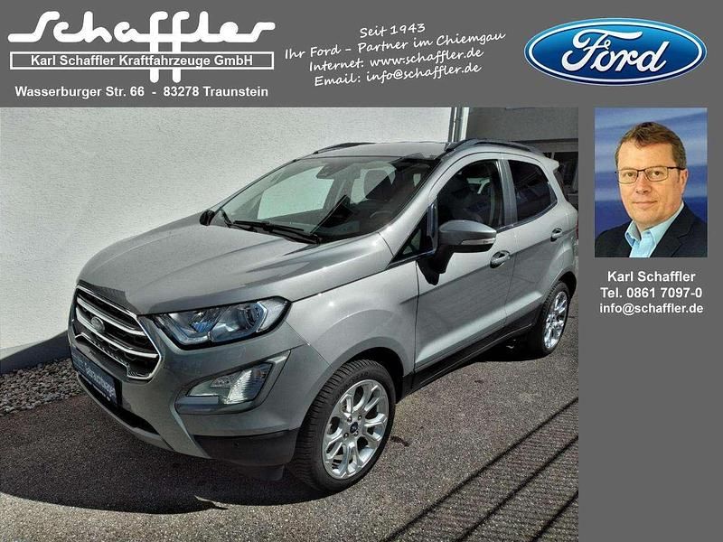 Solarsilber Gebraucht 2022 Ford Ecosport Titanium SUV | 15.500 € (Fairer Preis) - Bild 1/4