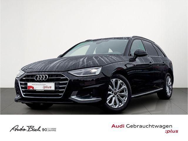 Schwarz (brillantschwarz) Gebraucht 2022 Audi A4 Advanced Plus Kombi | 27.570 € (Guter Preis) - Bild 1/4