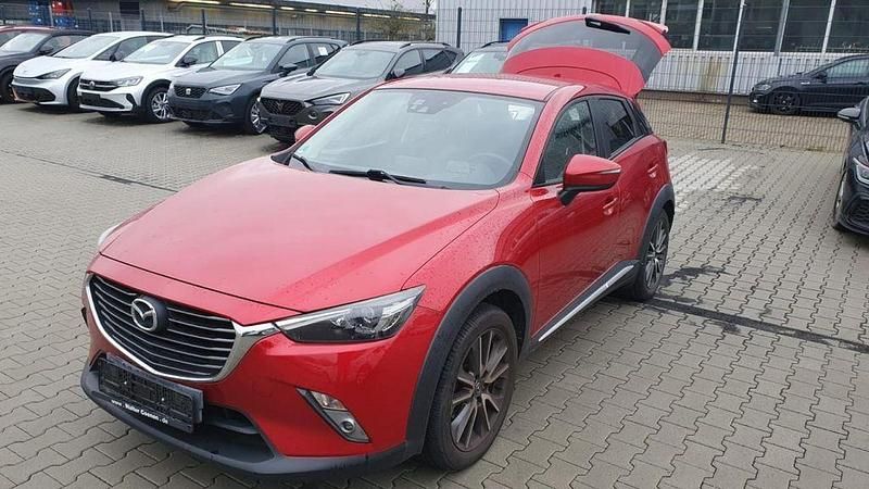 Rot Gebraucht 2017 Mazda CX-3 Sports-Line SUV | 12.990 € (Guter Preis) - Bild 1/4