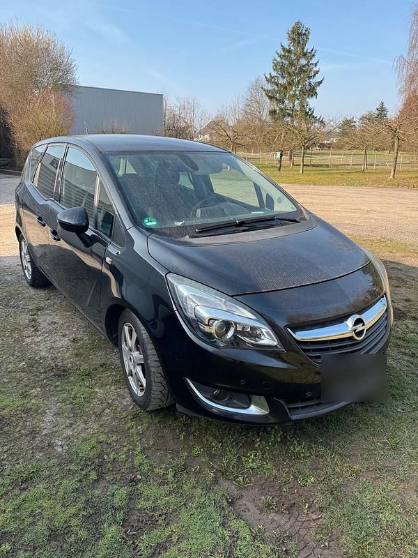 Gebraucht Opel Meriva 120 PS (88 kW) 2014 Schwarz Van / Kleinbus