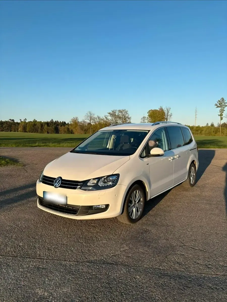 Usata VW Sharan 140 CV (102 kW) 2013 Bianco Monovolume