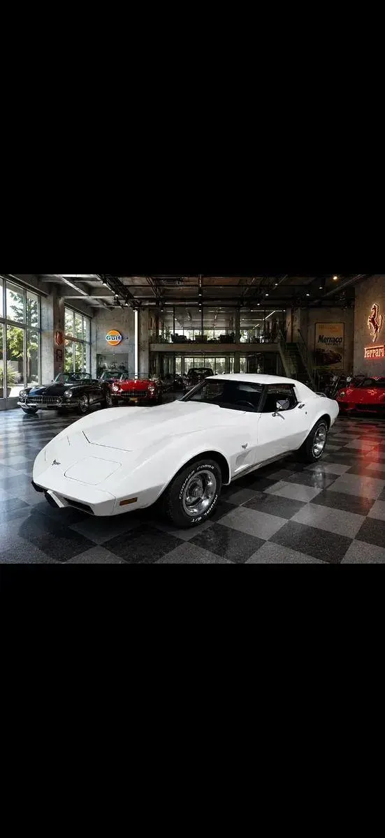 Gebraucht Corvette C3 197 PS (144 kW) 1977 Weiß Coupé