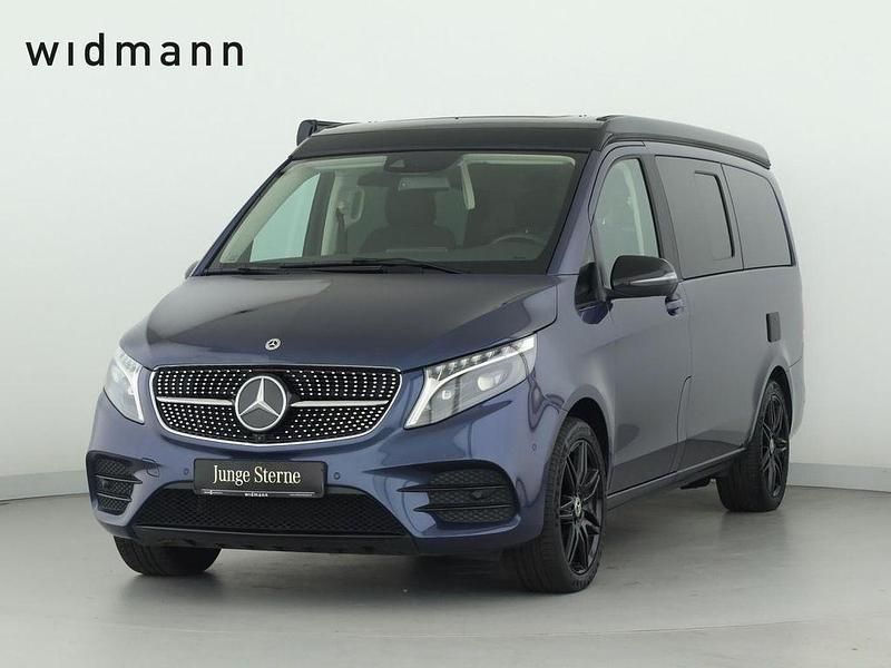 Sodalithblau met. Gebraucht 2023 Mercedes V300 Marco Polo Van / Kleinbus | 73.850 € (Fairer Preis) - Bild 1/4